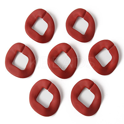 Rubberized Style Acrylic Linking Rings OACR-N011-006C-1