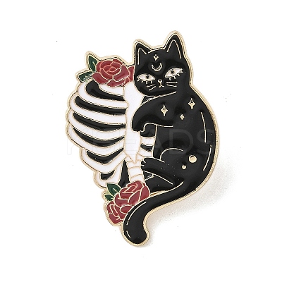 Halloween Enamel Pins JEWB-L021-01B-KCG-1