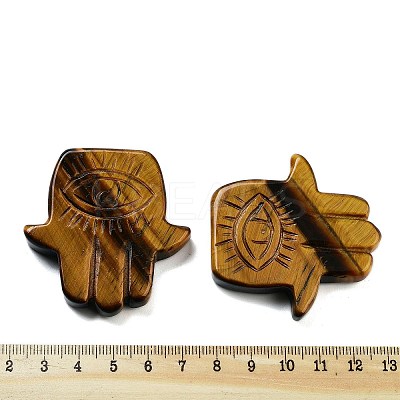 Natural Tiger Eye Cabochons G-G119-02A-1