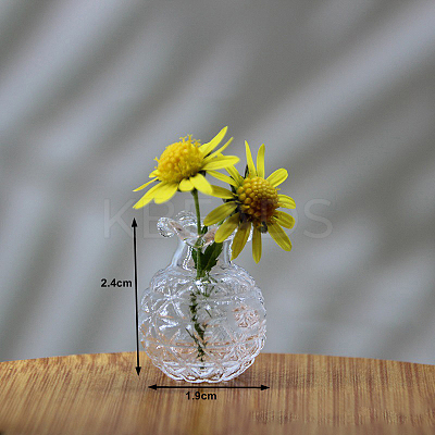 High Borosilicate Glass Vase Miniature Ornaments BOTT-PW0001-148B-1