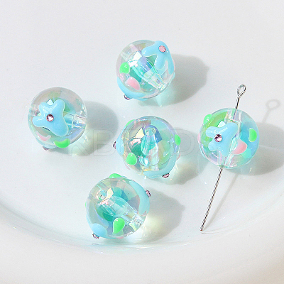 Transparent Acrylic Beads WG39989-12-1