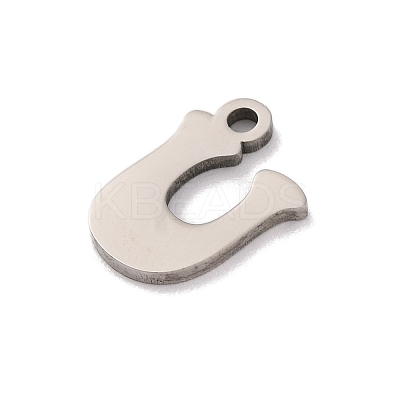 Non-Tarnish 201 Stainless Steel Charms LS-STAS-U016-01P-U-1