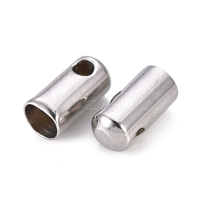 Tarnish Resistant 201 Stainless Steel Cord Ends STAS-F250-10P-Q-1