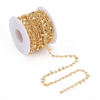 Handmade Brass Curb Chains CHC-E020-08G-1