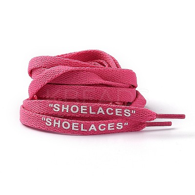 Polyester Flat Shoelace AJEW-H116-A12-1