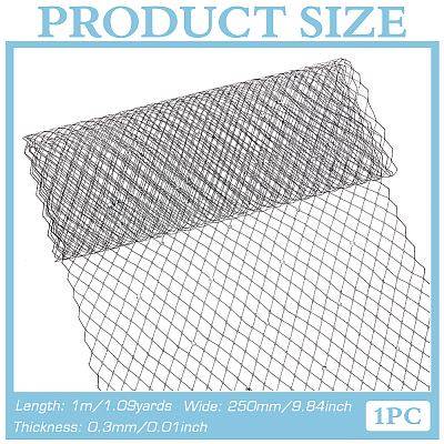 Polyester Bridal Veils DIY-WH0622-072B-1