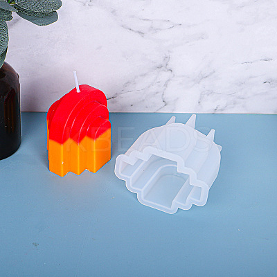 DIY Candle Silicone Molds Making DIY-F065-13-1