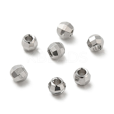 Brass Spacer Beads KK-P249-02B-P-1