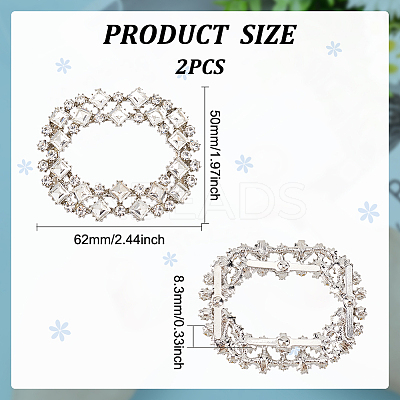 Alloy Crystal Rhinestone Shoe Decoration ALRI-FG0001-03B-1
