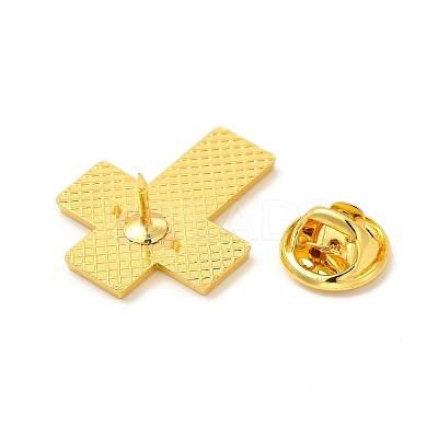 Cross Enamel Pin JEWB-C001-01A-1