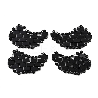 Natural Obsidian Eye Patches G-D301-A02-1