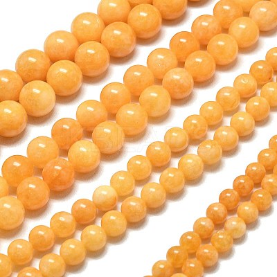 Natural Malaysia Jade Beads Strands G-L645-A01-6mm-10-1
