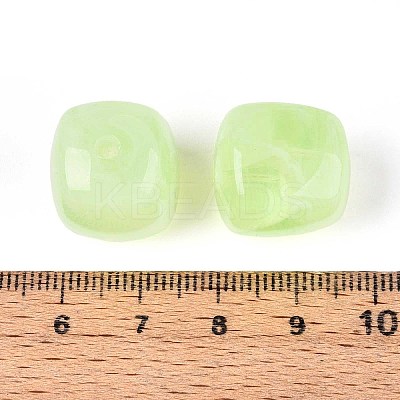 Opaque Acrylic Beads OACR-ZX006-33H-1