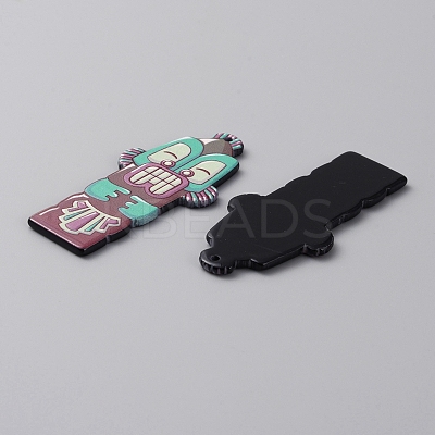 Acrylic Pendants MACR-WH0010-08F-1