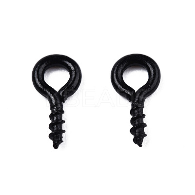 Spray Painted Iron Screw Eye Pin Peg Bails IFIN-N010-002A-1