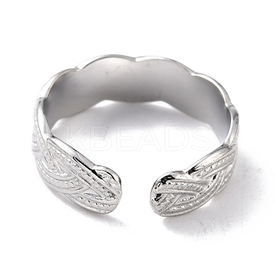 Tarnish Resistant 304 Stainless Steel Finger Rings RJEW-L102-29P-1