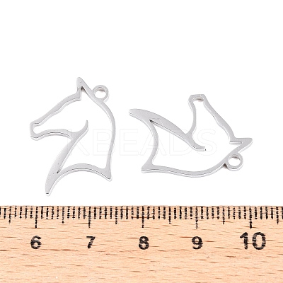 Non-Tarnish 201 Stainless Steel Pendants STAS-T063-167P-1