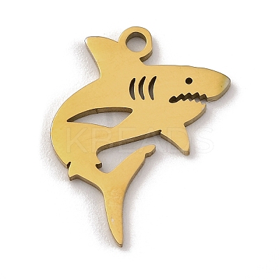 201 Stainless Steel Pendants STAS-U016-08G-02-1