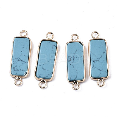 Natural & Synthetic Mixed Gemstone Links Connectors G-N326-33-1