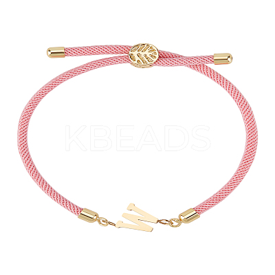 1Pc Adjustable Nylon Cord Slider Bracelets for Women BJEW-LP0001-32W-03-1