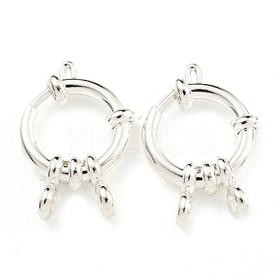 304 Stainless Steel Spring Ring Clasps STAS-G190-17S-A-1