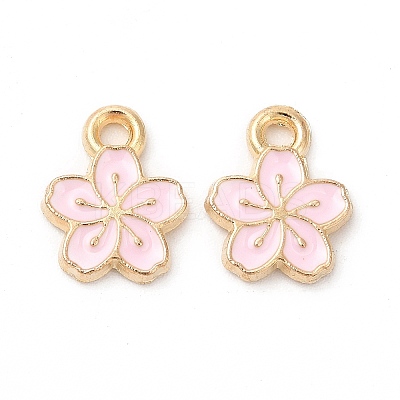 Alloy Enamel Charms ENAM-C005-34G-03-1