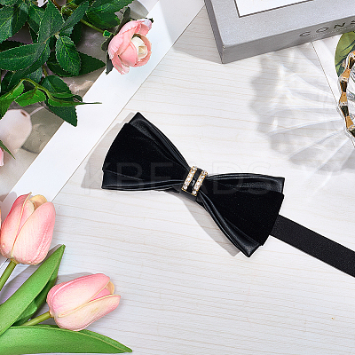 Imitation Leather Bow Ties AJEW-WH20020-441B-1