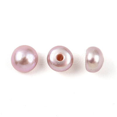 Grade 3A Natural Cultured Freshwater Pearl Beads PEAR-N018-3A-3540C-1