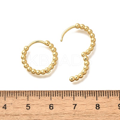 Rack Plating Round Brass Hoop Earrings for Women EJEW-C125-12G-1