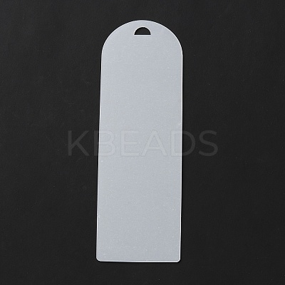 Transparent Blank Acrylic Bookmarks DIY-WH20007-63B-1