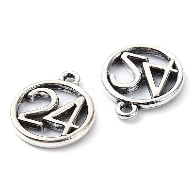 Tibetan Style Alloy Pendant TIBE-H142-21AS-02-1