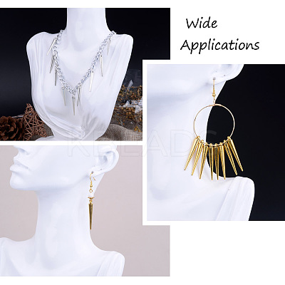 Tibetan Style Alloy Spike Pendants TIBEP-FW0001-01-RS-1