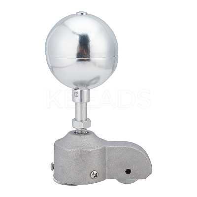 2Pcs Aluminum Alloy Flagpole Stationary Truck Cap & Topper Ball FIND-AR0001-31-1