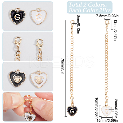 2 Sets Alloy Enamel Cup Pendant Decorations HJEW-SC0001-56G-1