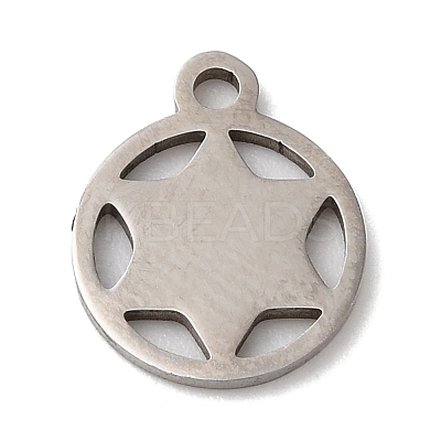 Non-Tarnish Christmas 201 Stainless Steel Charms STAS-D053-05P-1