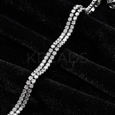 Stainless Steel Multi-strand Bracelets for Women BJEW-F485-01P-02-1