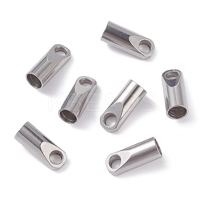 Tarnish Resistant 304 Stainless Steel Cord Ends LS-STAS-H153-08P-1