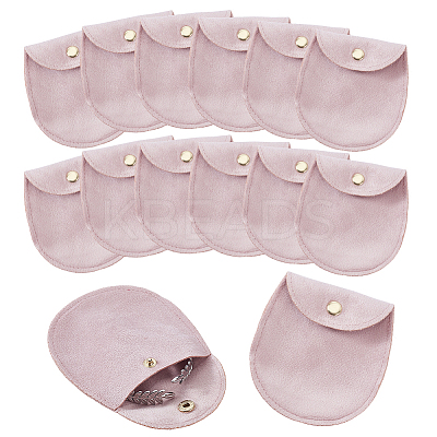 14Pcs Velvet Jewelry Storage Bags with Snap Buttons ABAG-GA0001-34A-1
