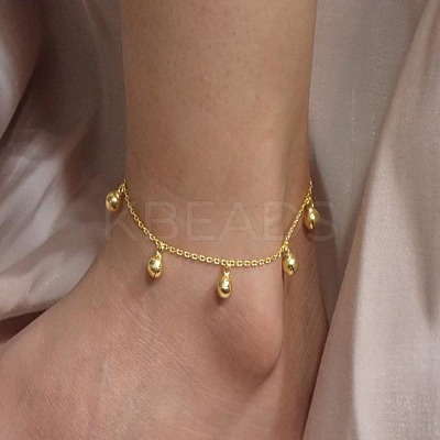 Alloy Tassel Anklets for Women FS-WG28E13-02-1