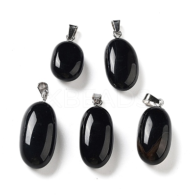 Natural Agate Dyed Pendants G-Q016-03H-1