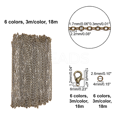 DIY Necklace Making Kits DIY-AR0001-49-1