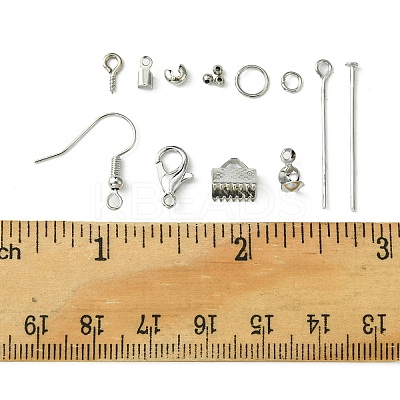 DIY Alloy & Iron Jewelry Making Findings Kit DIY-FS0005-84P-1