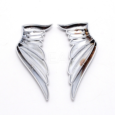 Zinc Alloy with Self Adhesive Car Decoration DIY-WH0221-97C-1