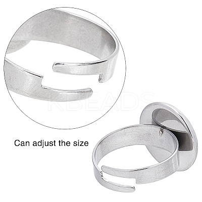 DIY Finger Rings Making Kits DIY-UN0001-14P-1
