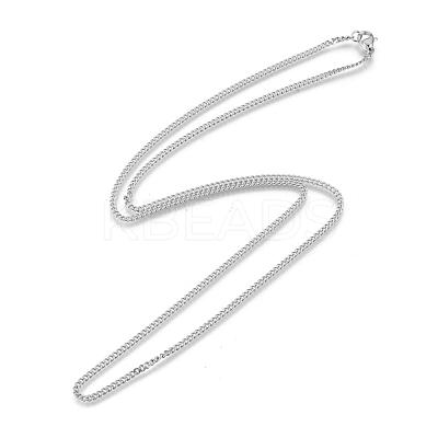 Non-Tarnish 304 Stainless Steel Necklace MAK-K004-11P-1