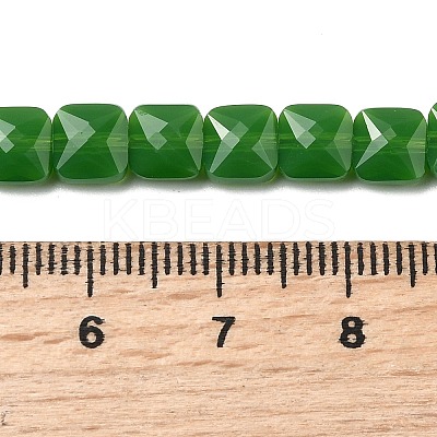Opaque Glass Beads Strands GLAA-L050-C22-1