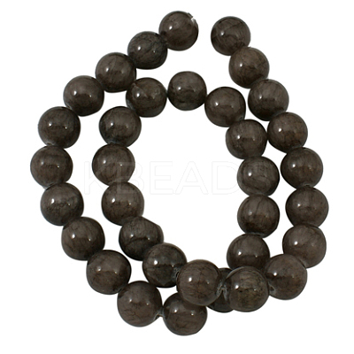 Natural Yellow Jade Beads Strands LS-JBR10mm-23-1