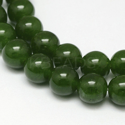 Natural TaiWan Jade Bead Strands X-G-F342-03-8mm-1