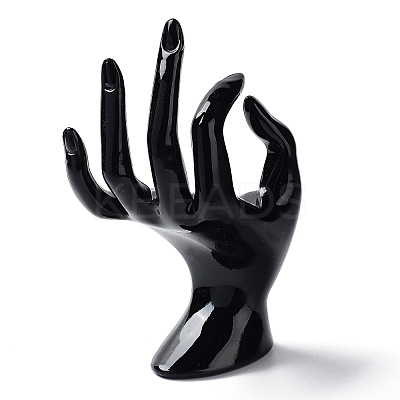 Plastic OK Hand Rings Display Stands ODIS-Q041-01B-1