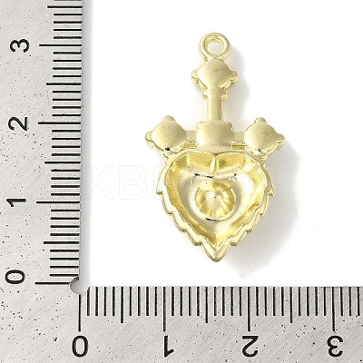 Rack Plating Alloy Pendants FIND-I039-011G-1